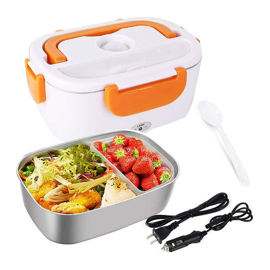 Electric Heating Lunch Box – Portable Dual Power Food Warmer for Office, Car & Travel